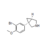 (1S,5R)-1-(3-Bromo-4-methoxyphenyl)-3-azabicyclo[3.1.0]hexane