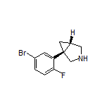 (1R,5S)-1-(5-Bromo-2-fluorophenyl)-3-azabicyclo[3.1.0]hexane