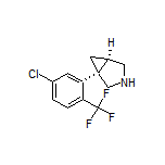 (1S,5R)-1-[5-Chloro-2-(trifluoromethyl)phenyl]-3-azabicyclo[3.1.0]hexane