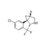 (1R,5S)-1-[5-Chloro-2-(trifluoromethyl)phenyl]-3-azabicyclo[3.1.0]hexane