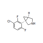 (1S,5R)-1-(3-Chloro-2,6-difluorophenyl)-3-azabicyclo[3.1.0]hexane