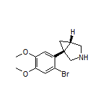 (1R,5S)-1-(2-Bromo-4,5-dimethoxyphenyl)-3-azabicyclo[3.1.0]hexane