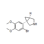 (1S,5R)-1-(2-Bromo-4,5-dimethoxyphenyl)-3-azabicyclo[3.1.0]hexane