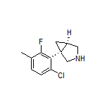 (1S,5R)-1-(6-Chloro-2-fluoro-3-methylphenyl)-3-azabicyclo[3.1.0]hexane