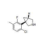 (1R,5S)-1-(6-Chloro-2-fluoro-3-methylphenyl)-3-azabicyclo[3.1.0]hexane