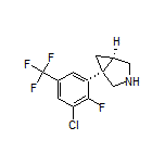 (1S,5R)-1-[3-Chloro-2-fluoro-5-(trifluoromethyl)phenyl]-3-azabicyclo[3.1.0]hexane