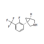 (1S,5R)-1-[2-Fluoro-3-(trifluoromethyl)phenyl]-3-azabicyclo[3.1.0]hexane