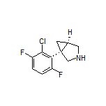 (1S,5R)-1-(2-Chloro-3,6-difluorophenyl)-3-azabicyclo[3.1.0]hexane