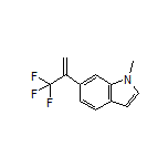 1-Methyl-6-[1-(trifluoromethyl)vinyl]indole