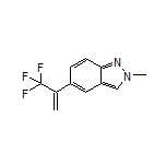 2-Methyl-5-[1-(trifluoromethyl)vinyl]-2H-indazole