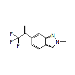 2-Methyl-6-[1-(trifluoromethyl)vinyl]-2H-indazole