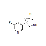 (1S,5R)-1-(5-Fluoro-3-pyridinyl)-3-azabicyclo[3.1.0]hexane