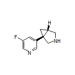 (1R,5S)-1-(5-Fluoro-3-pyridinyl)-3-azabicyclo[3.1.0]hexane