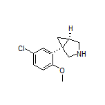 (1S,5R)-1-(5-Chloro-2-methoxyphenyl)-3-azabicyclo[3.1.0]hexane