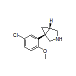 (1R,5S)-1-(5-Chloro-2-methoxyphenyl)-3-azabicyclo[3.1.0]hexane