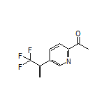 2-Acetyl-5-[1-(trifluoromethyl)vinyl]pyridine