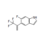 6-Fluoro-5-[1-(trifluoromethyl)vinyl]indole