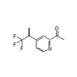 2-Acetyl-4-[1-(trifluoromethyl)vinyl]pyridine