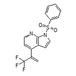 1-(Phenylsulfonyl)-4-[1-(trifluoromethyl)vinyl]-7-azaindole