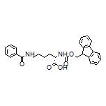 (S)-6-Benzamido-2-(Fmoc-amino)hexanoic Acid