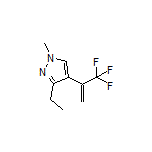 3-Ethyl-1-methyl-4-[1-(trifluoromethyl)vinyl]pyrazole