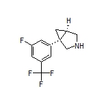 (1S,5R)-1-[3-Fluoro-5-(trifluoromethyl)phenyl]-3-azabicyclo[3.1.0]hexane