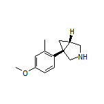 (1R,5S)-1-(4-Methoxy-2-methylphenyl)-3-azabicyclo[3.1.0]hexane