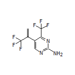 2-Amino-4-(trifluoromethyl)-5-[1-(trifluoromethyl)vinyl]pyrimidine