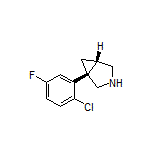 (1R,5S)-1-(2-Chloro-5-fluorophenyl)-3-azabicyclo[3.1.0]hexane