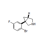 (1R,5S)-1-(2-Bromo-5-fluorophenyl)-3-azabicyclo[3.1.0]hexane