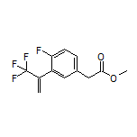 Methyl 4-Fluoro-3-[1-(trifluoromethyl)vinyl]phenylacetate