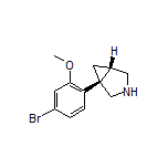 (1R,5S)-1-(4-Bromo-2-methoxyphenyl)-3-azabicyclo[3.1.0]hexane