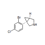 (1S,5R)-1-(2-Bromo-4-chlorophenyl)-3-azabicyclo[3.1.0]hexane