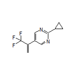 2-Cyclopropyl-5-[1-(trifluoromethyl)vinyl]pyrimidine