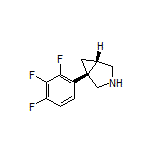 (1R,5S)-1-(2,3,4-Trifluorophenyl)-3-azabicyclo[3.1.0]hexane