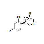 (1R,5S)-1-(4-Bromo-2-chlorophenyl)-3-azabicyclo[3.1.0]hexane