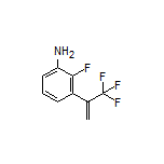 2-Fluoro-3-[1-(trifluoromethyl)vinyl]aniline