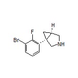 (1S,5R)-1-(3-Bromo-2-fluorophenyl)-3-azabicyclo[3.1.0]hexane