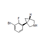 (1R,5S)-1-(3-Bromo-2-fluorophenyl)-3-azabicyclo[3.1.0]hexane