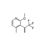 2-Methoxy-4-methyl-3-[1-(trifluoromethyl)vinyl]pyridine