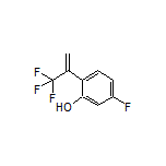 5-Fluoro-2-[1-(trifluoromethyl)vinyl]phenol