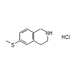 6-(Methylthio)-1,2,3,4-tetrahydroisoquinoline Hydrochloride