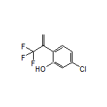 5-Chloro-2-[1-(trifluoromethyl)vinyl]phenol