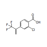 2-Chloro-4-[1-(trifluoromethyl)vinyl]benzoic Acid