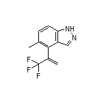 5-Methyl-4-[1-(trifluoromethyl)vinyl]indazole