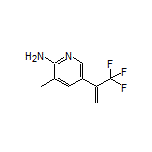 2-Amino-3-methyl-5-[1-(trifluoromethyl)vinyl]pyridine