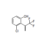 3-Chloro-2-[1-(trifluoromethyl)vinyl]phenol