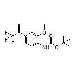 N-Boc-2-methoxy-4-[1-(trifluoromethyl)vinyl]aniline