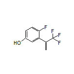 4-Fluoro-3-[1-(trifluoromethyl)vinyl]phenol