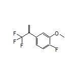 1-Fluoro-2-methoxy-4-[1-(trifluoromethyl)vinyl]benzene